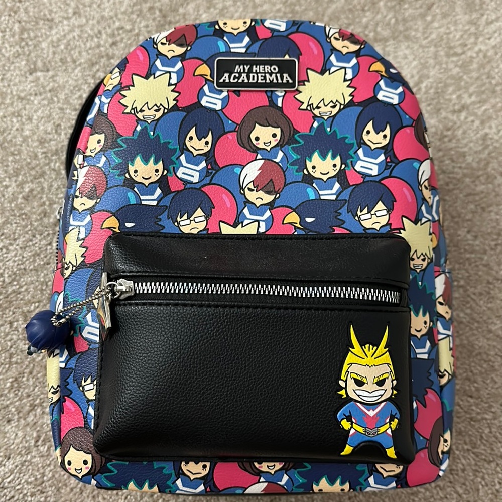 NWOT My Hero Academia Chibi Balloon Mini Backpack